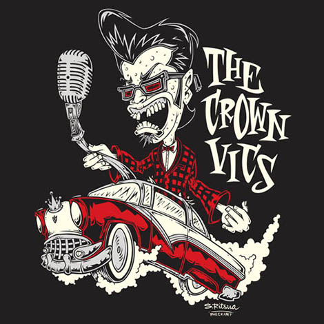 The Crown Vics T-shirt.  Check them out.