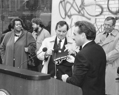 Ron with Richard M. Daley Full